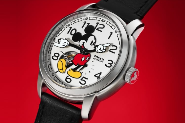 El exclusivo reloj de Mickey Mouse de Disney | Fossil.